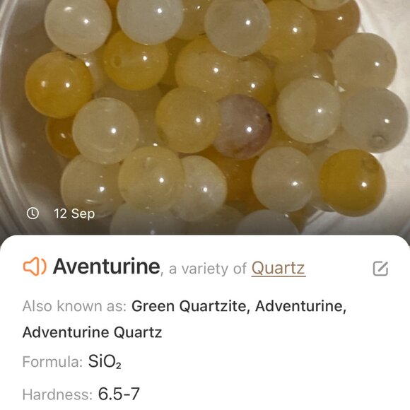 Natural Yellow Aventurine Necklace, Bronze Fortune Cat + Genuine Gemstone Choker - Picture 13 of 14